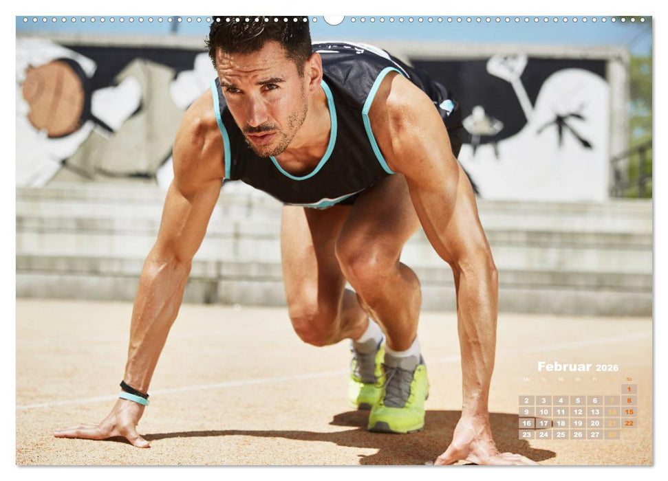 Faszination Leichtathletik: Schneller, höher, weiter (CALVENDO Premium Wandkalender 2026)