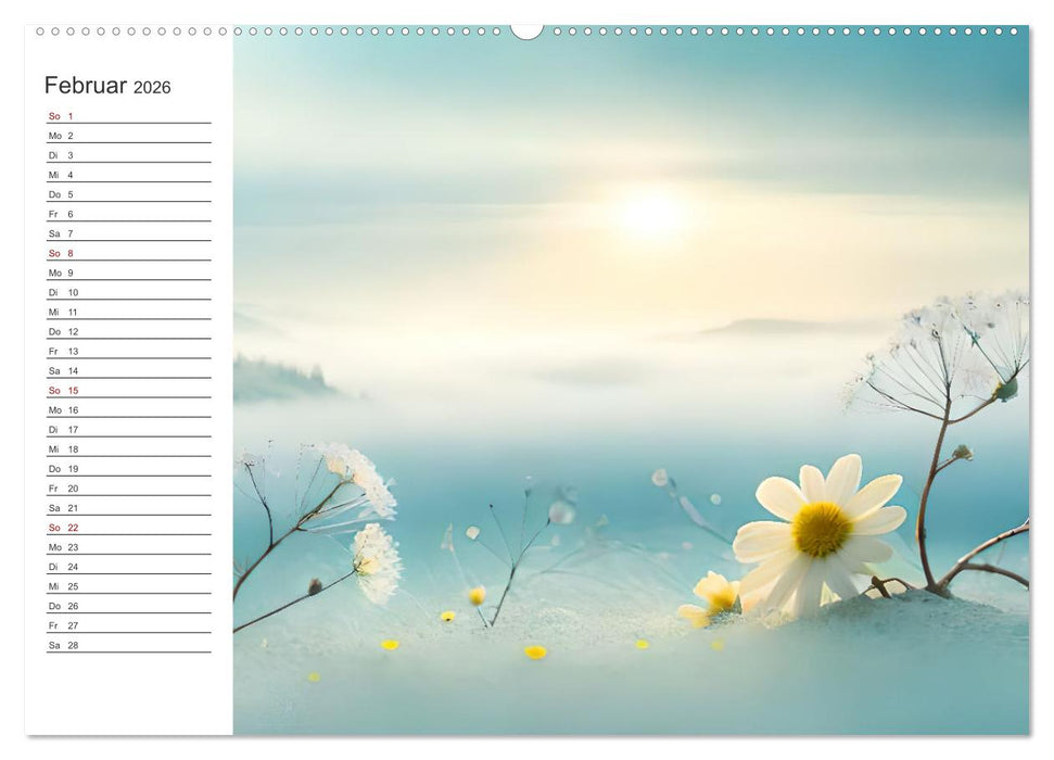 Romantischer Terminkalender (CALVENDO Premium Wandkalender 2026)