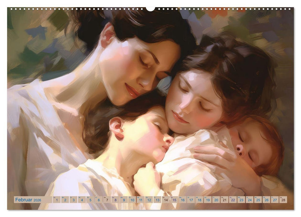 Zeichen der Liebe Impressionistische Bilder (CALVENDO Premium Wandkalender 2026)