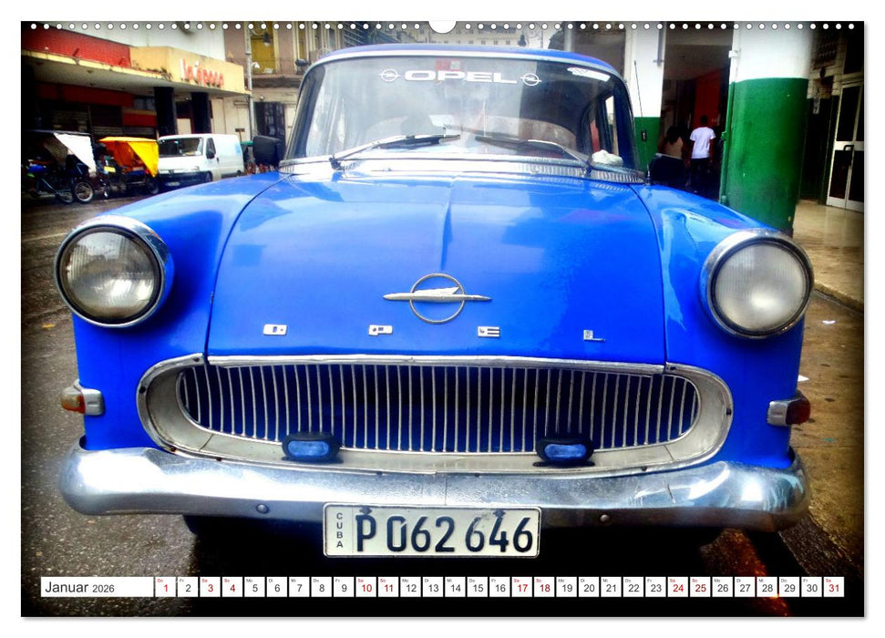 Best of Opel Rekord - Ein Klassiker Made in Germany (CALVENDO Wandkalender 2026)