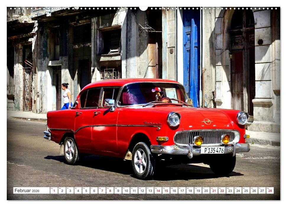 Best of Opel Rekord - Ein Klassiker Made in Germany (CALVENDO Wandkalender 2026)