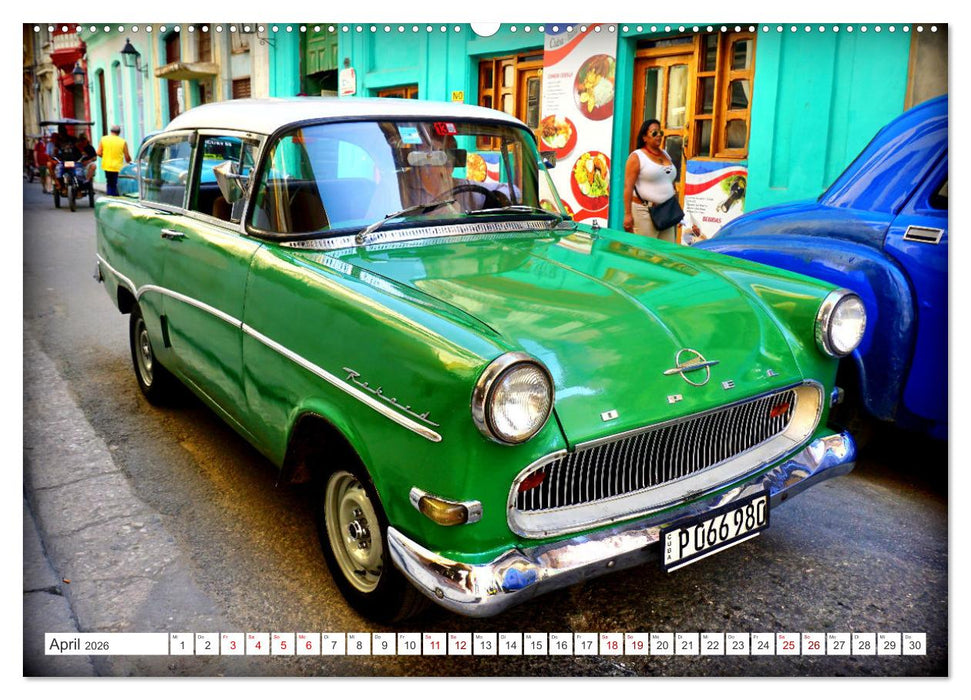 Best of Opel Rekord - Ein Klassiker Made in Germany (CALVENDO Wandkalender 2026)