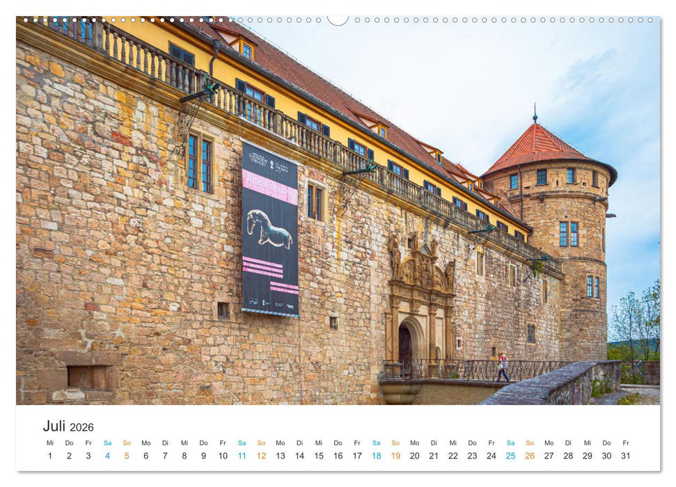 Tübingen - Die schwäbische Universitätsstadt (CALVENDO Premium Wandkalender 2026)