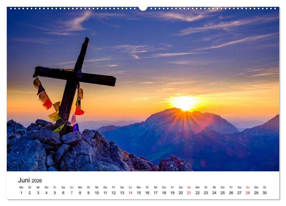 Berchtesgadener Berge im Licht (CALVENDO Premium Wandkalender 2026)