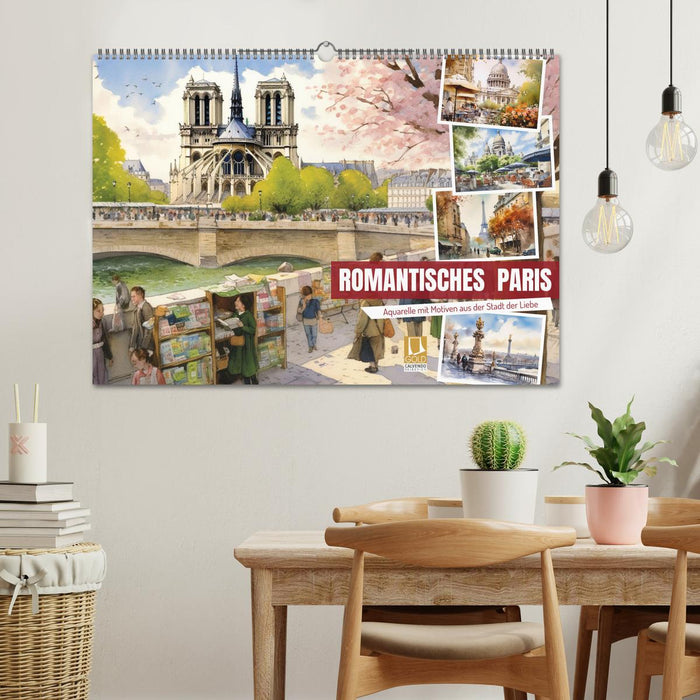 Romantisches Paris (CALVENDO Wandkalender 2026)
