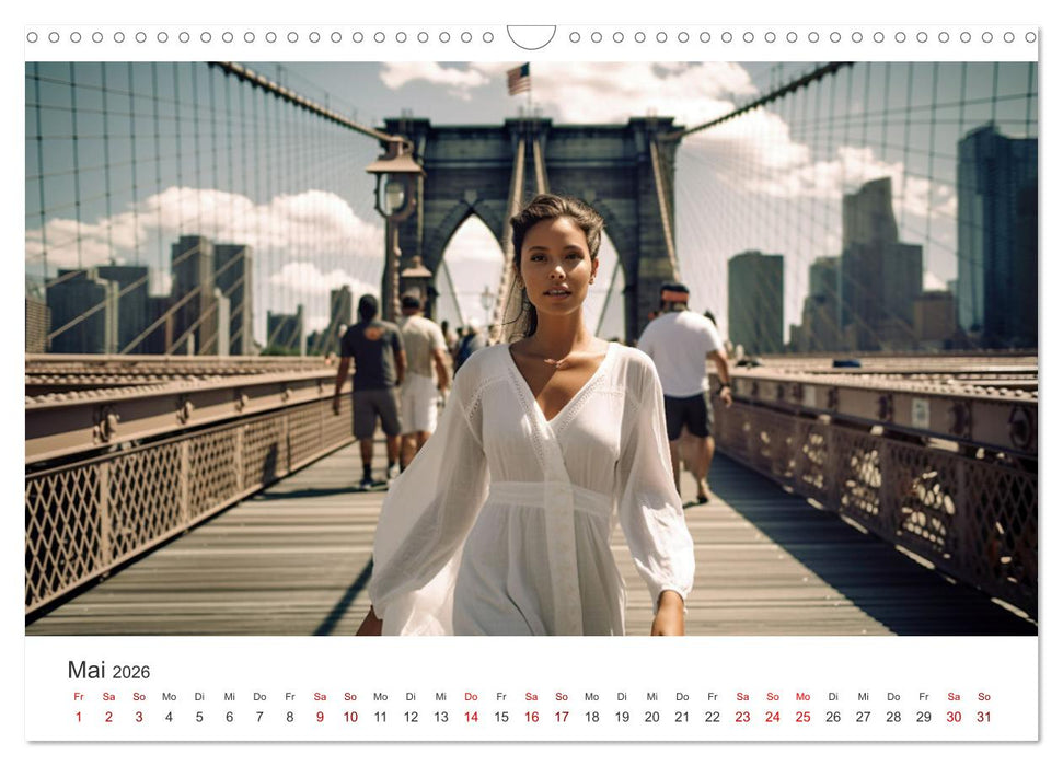 Artificial America (CALVENDO Wandkalender 2026)