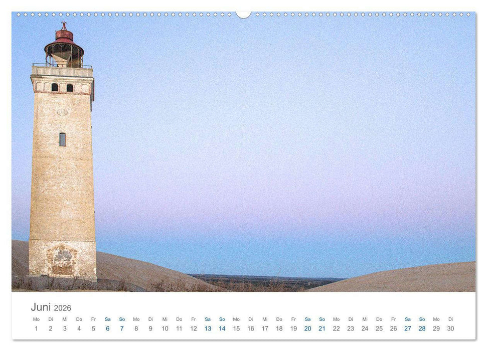 Wanderdüne Rubjerg Knude - ein Wahrzeichen im Land des Lichts (CALVENDO Wandkalender 2026)