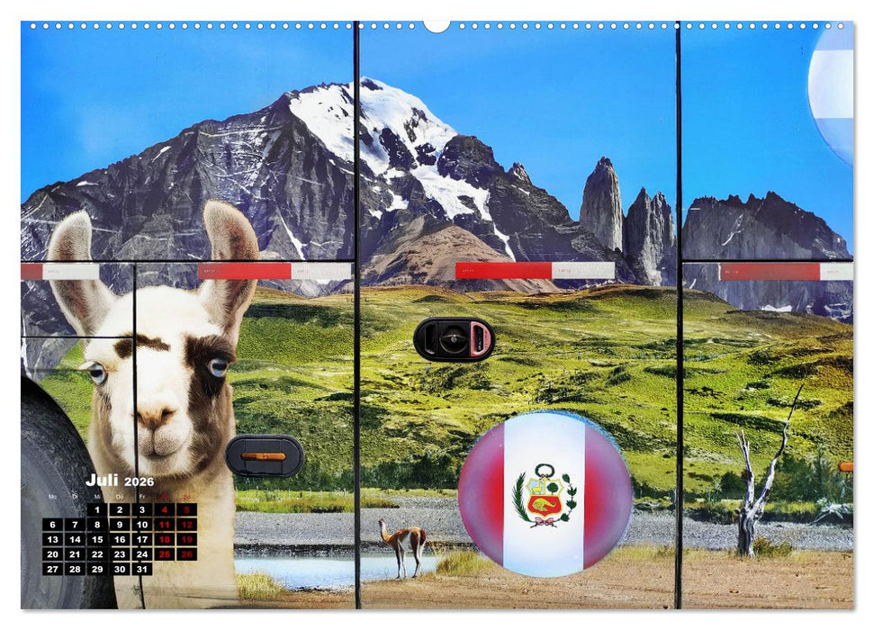 Patagonien NationalParks (CALVENDO Premium Wandkalender 2026)