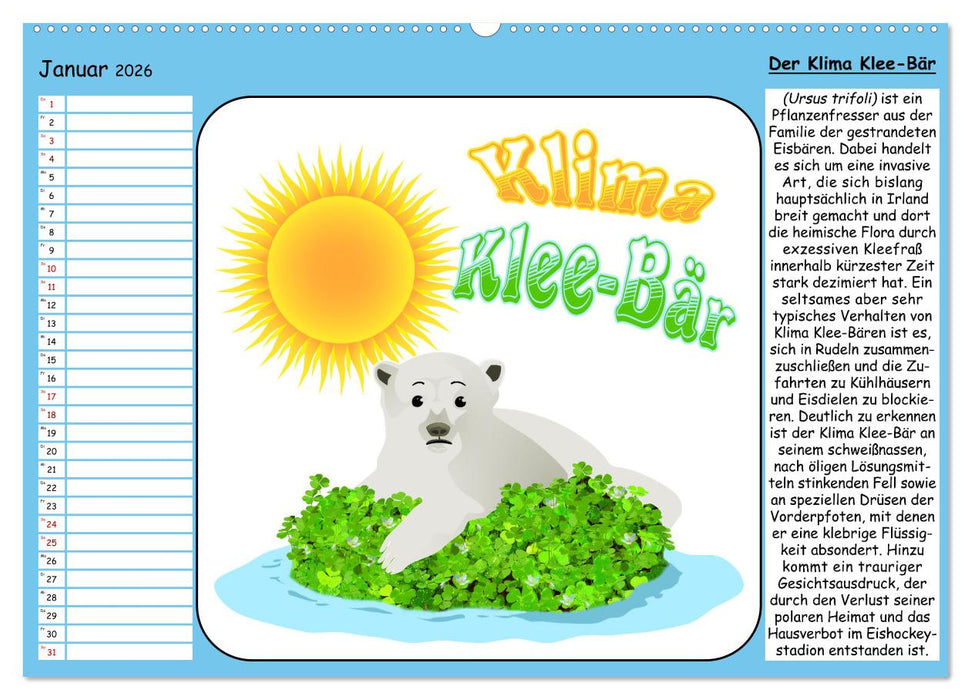 Wortspielereien (CALVENDO Wandkalender 2026)