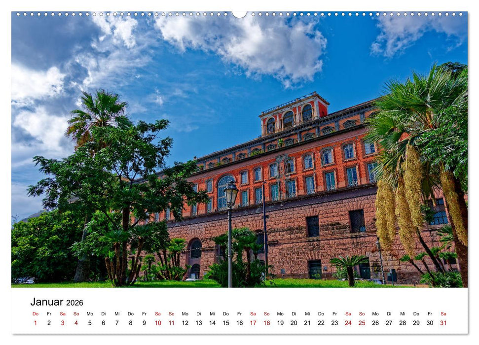 Neapel - Wunderschöne Ansichten der italienischen Küstenstadt (CALVENDO Premium Wandkalender 2026)