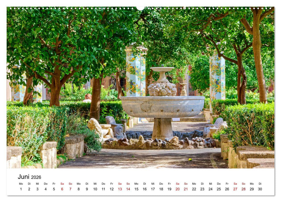 Neapel - Wunderschöne Ansichten der italienischen Küstenstadt (CALVENDO Premium Wandkalender 2026)