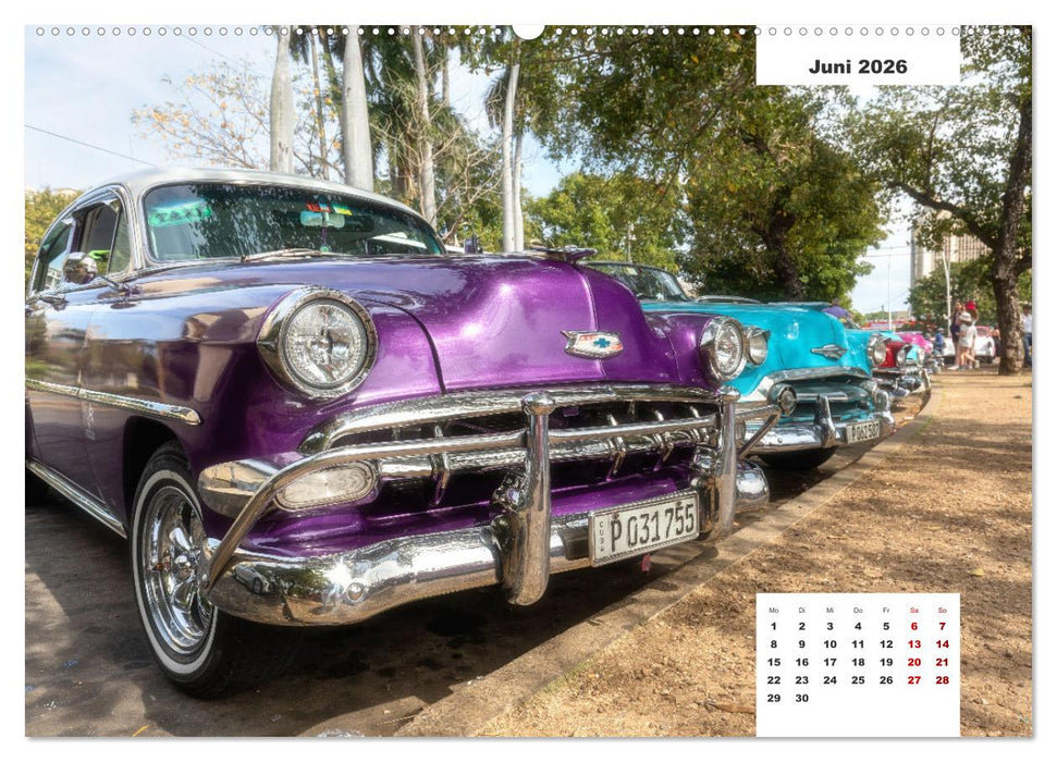 Kubas Oldtimer (CALVENDO Wandkalender 2026)