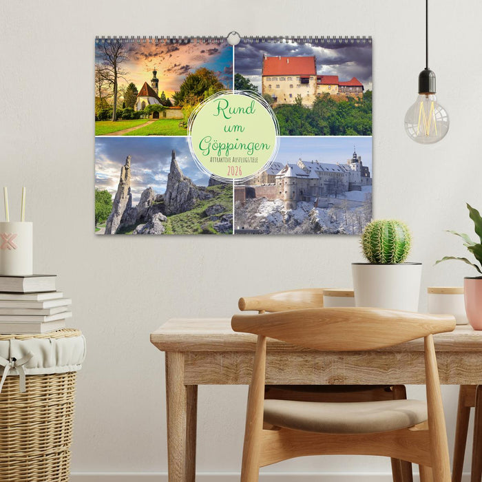 Rund um Göppingen (CALVENDO Wandkalender 2026)