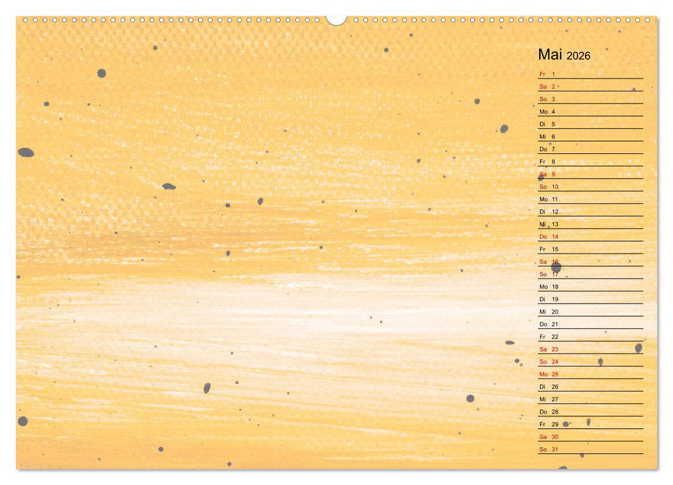 Pastellbunter DIY-Bastelkalender (CALVENDO Premium Wandkalender 2026)