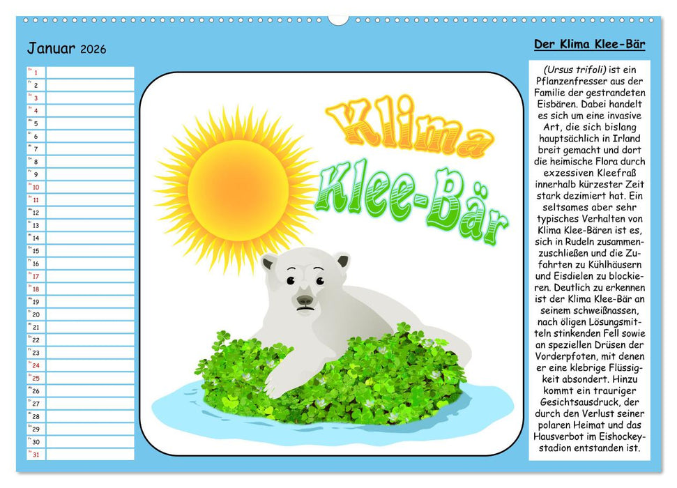 Wortspielereien (CALVENDO Premium Wandkalender 2026)