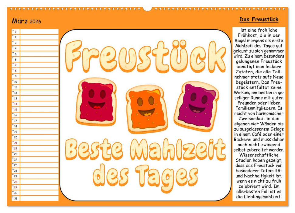 Wortspielereien (CALVENDO Premium Wandkalender 2026)