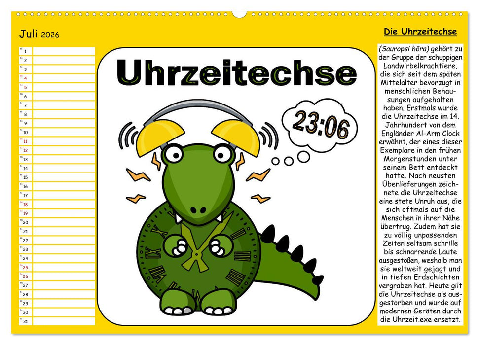 Wortspielereien (CALVENDO Premium Wandkalender 2026)