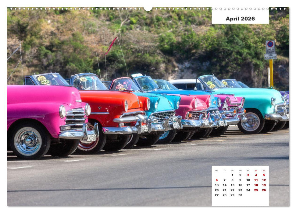 Kubas Oldtimer (CALVENDO Premium Wandkalender 2026)