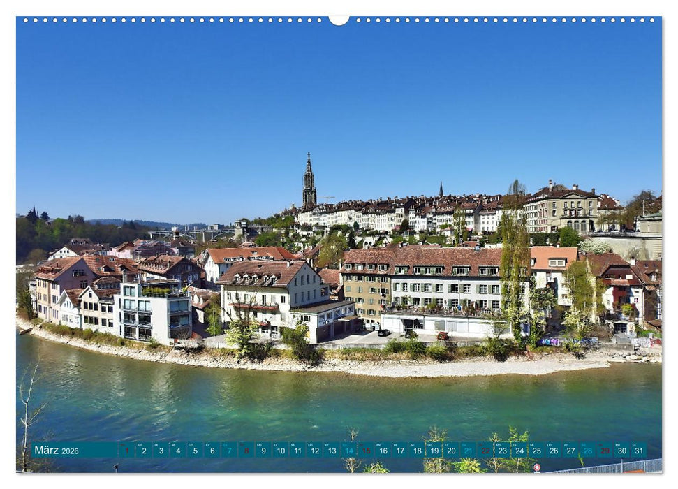 BERN Impressionen (CALVENDO Premium Wandkalender 2026)