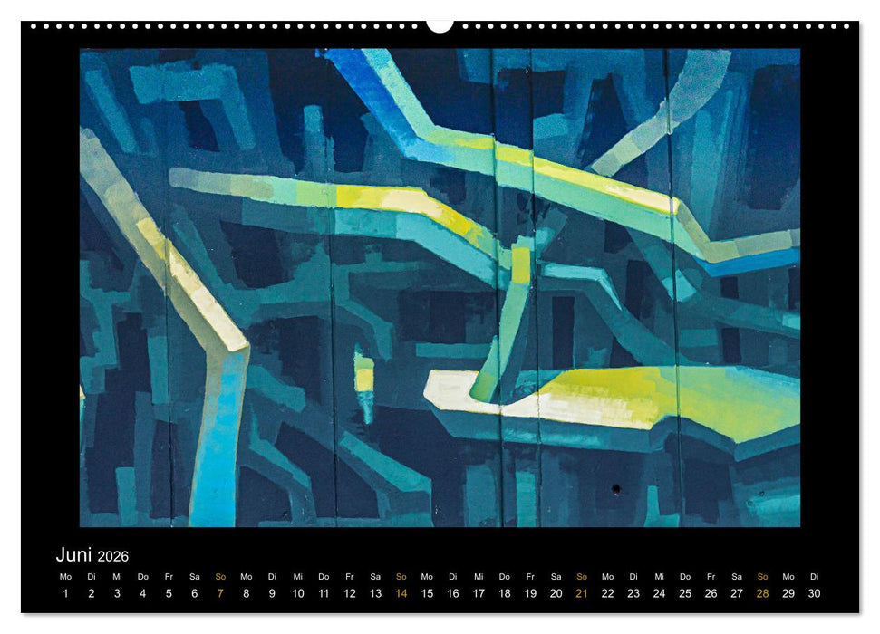 Urbane Malerei (CALVENDO Wandkalender 2026)