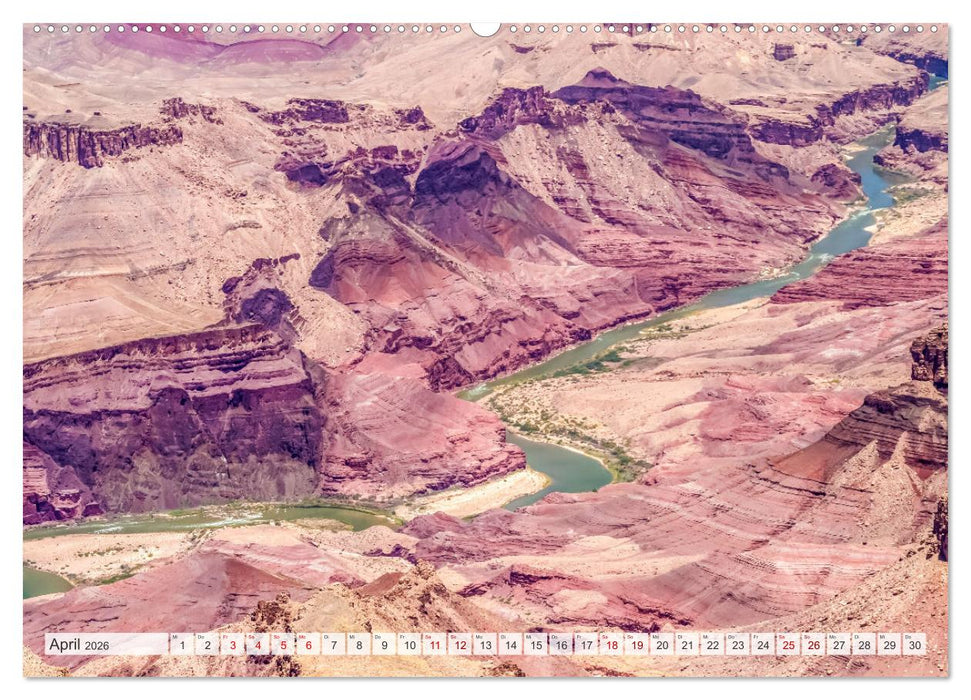 GRAND CANYON Mächtige Schlucht (CALVENDO Premium Wandkalender 2026)