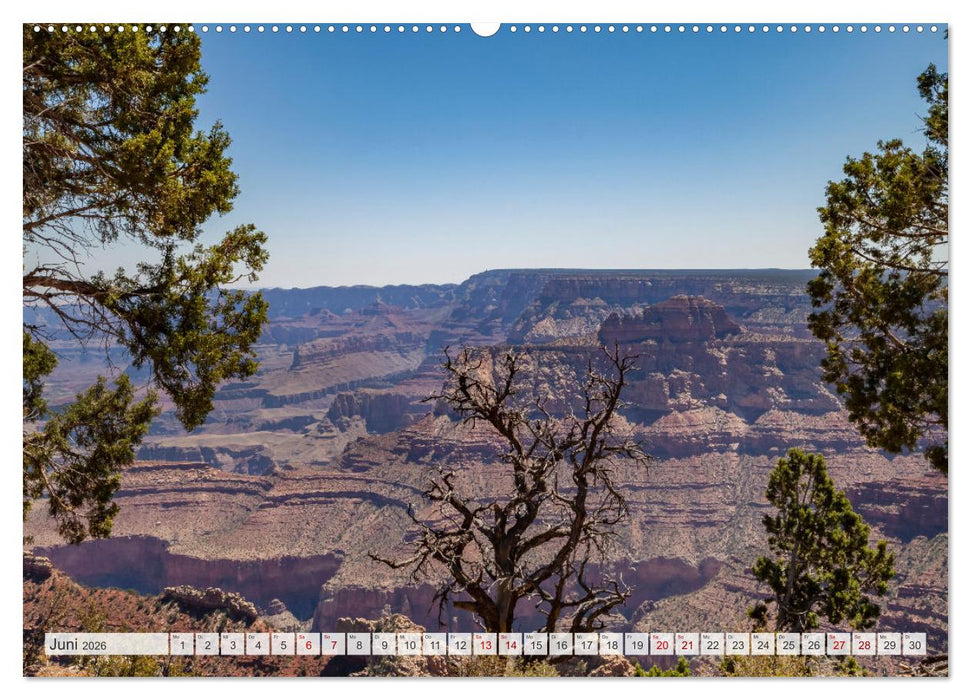 GRAND CANYON Mächtige Schlucht (CALVENDO Premium Wandkalender 2026)