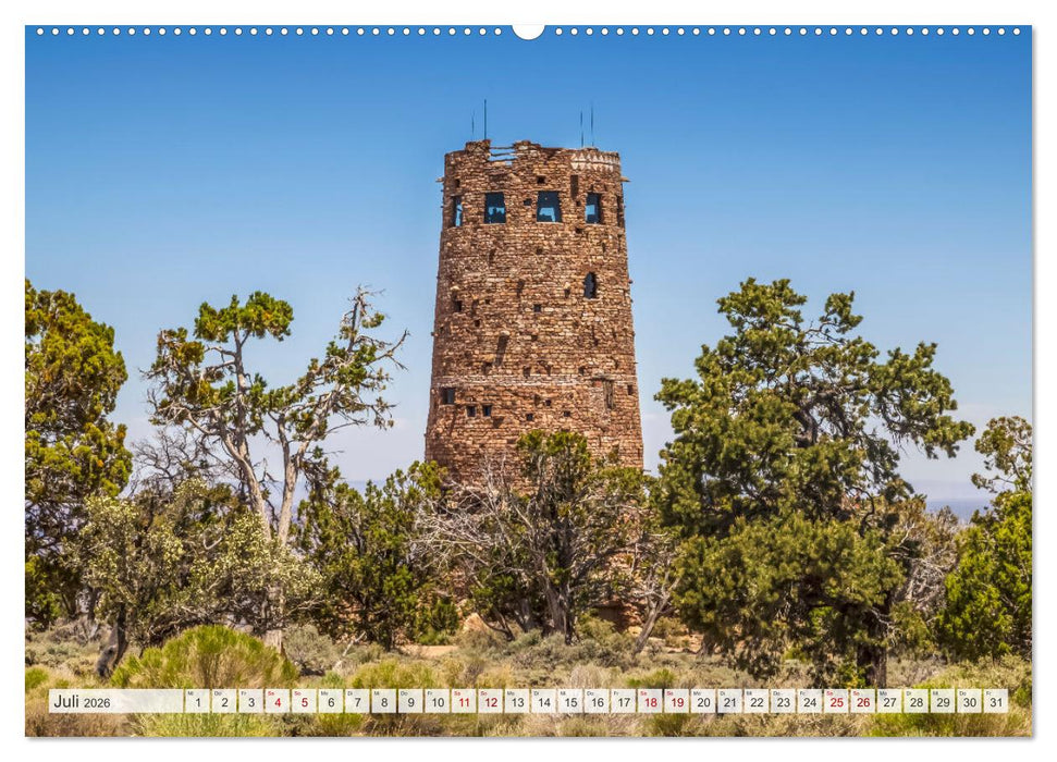 GRAND CANYON Mächtige Schlucht (CALVENDO Premium Wandkalender 2026)