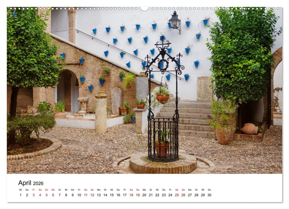 Córdoba -Temperamentvolles Andalusien (CALVENDO Wandkalender 2026)