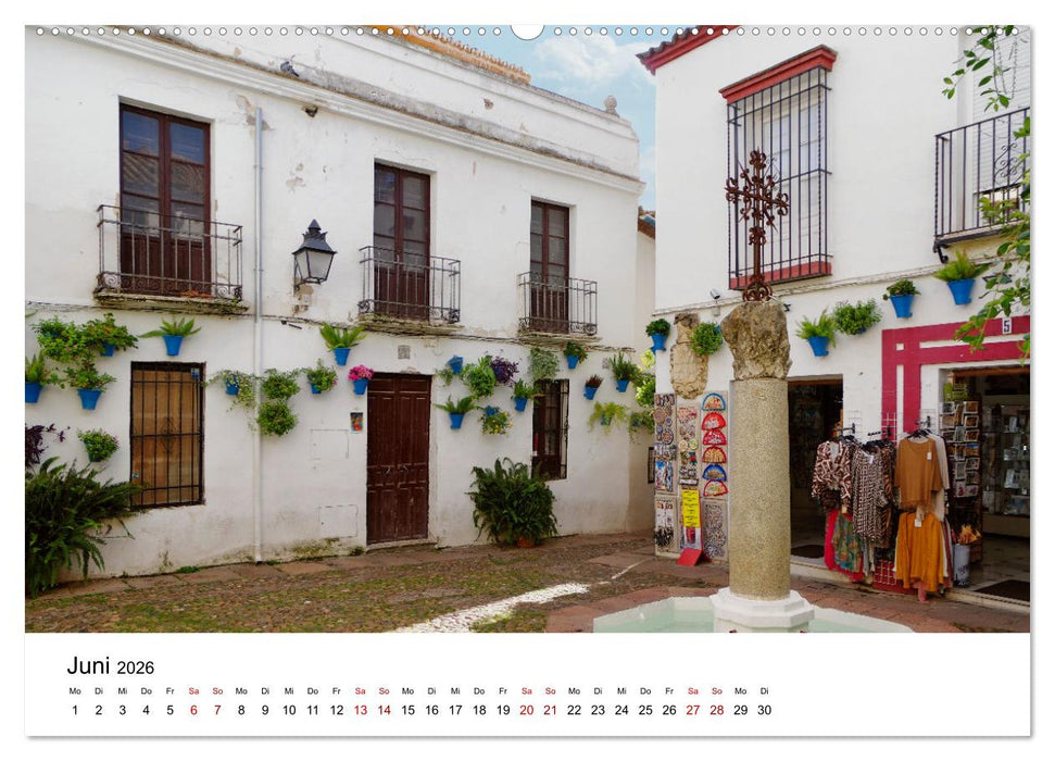 Córdoba -Temperamentvolles Andalusien (CALVENDO Wandkalender 2026)