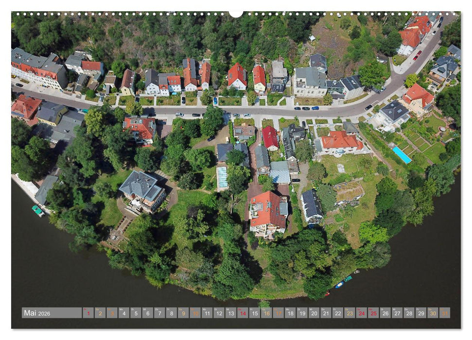 HALLE SAALE GEDROHNT 2026 (CALVENDO Wandkalender 2026)