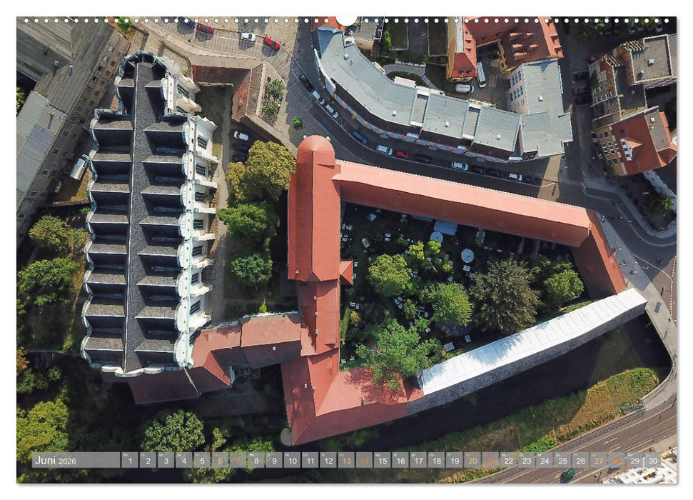 HALLE SAALE GEDROHNT 2026 (CALVENDO Wandkalender 2026)