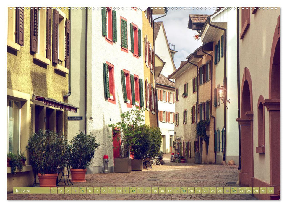 Romantisches Rheinfelden (CALVENDO Premium Wandkalender 2026)