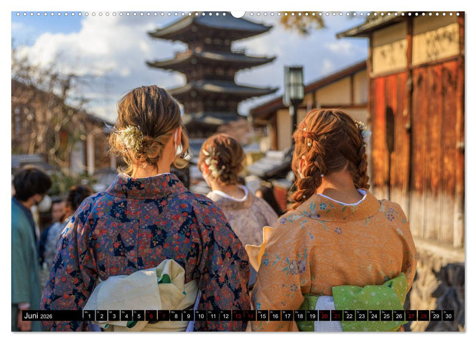 Japan - zwischen Tradition und Moderne (CALVENDO Wandkalender 2026)