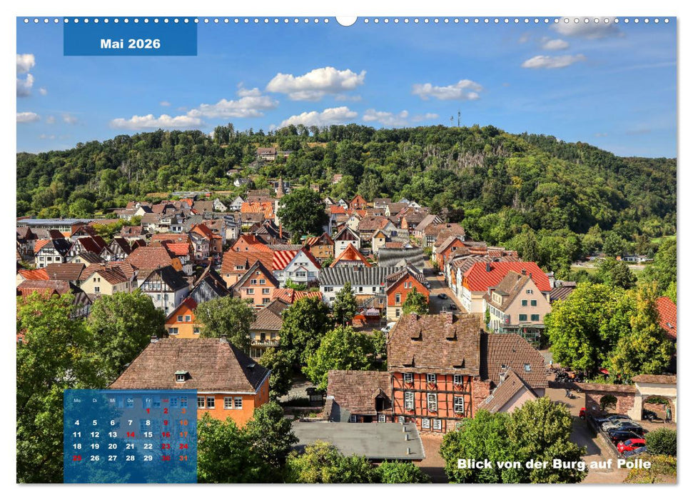 Märchenhaftes Weserbergland (CALVENDO Wandkalender 2026)