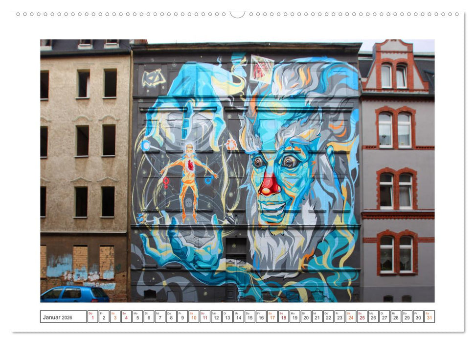 WANDBILDER IN HALLE / SAALE (CALVENDO Premium Wandkalender 2026)