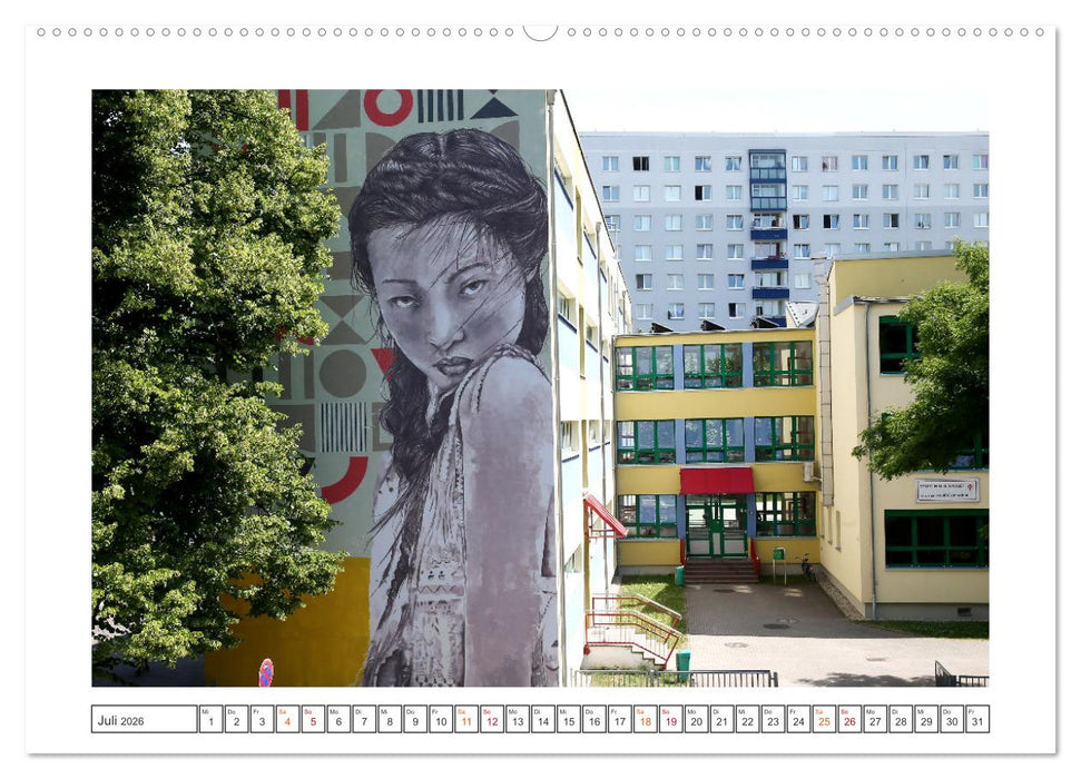 WANDBILDER IN HALLE / SAALE (CALVENDO Premium Wandkalender 2026)