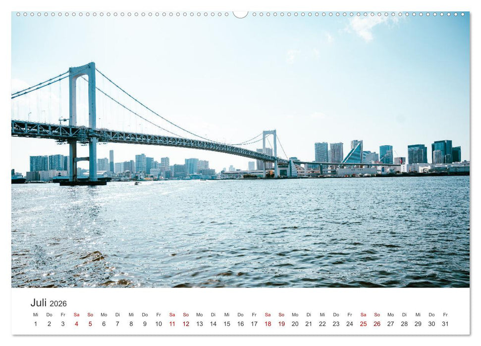 Japan - Zwischen Tempeln und Neonlicht (CALVENDO Premium Wandkalender 2026)