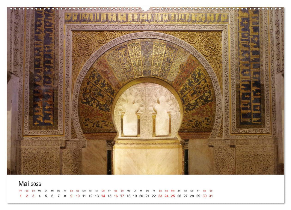 Córdoba -Temperamentvolles Andalusien (CALVENDO Premium Wandkalender 2026)