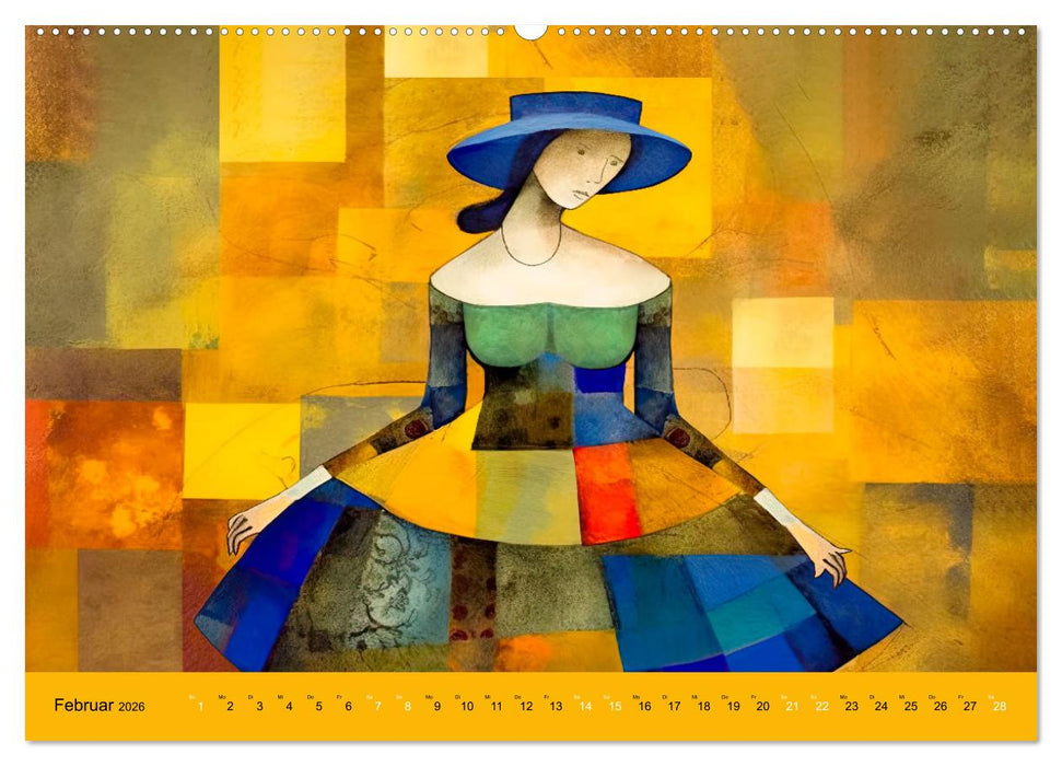 Kopfkino - Surreal in Form und Farbe (CALVENDO Premium Wandkalender 2026)