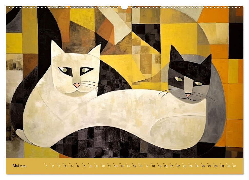 Kopfkino - Surreal in Form und Farbe (CALVENDO Premium Wandkalender 2026)