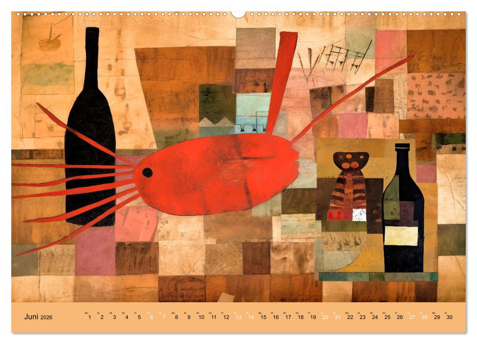 Kopfkino - Surreal in Form und Farbe (CALVENDO Premium Wandkalender 2026)