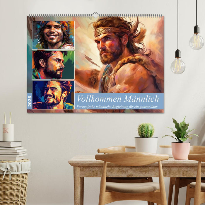 Vollkommen Männlich (CALVENDO Wandkalender 2026)