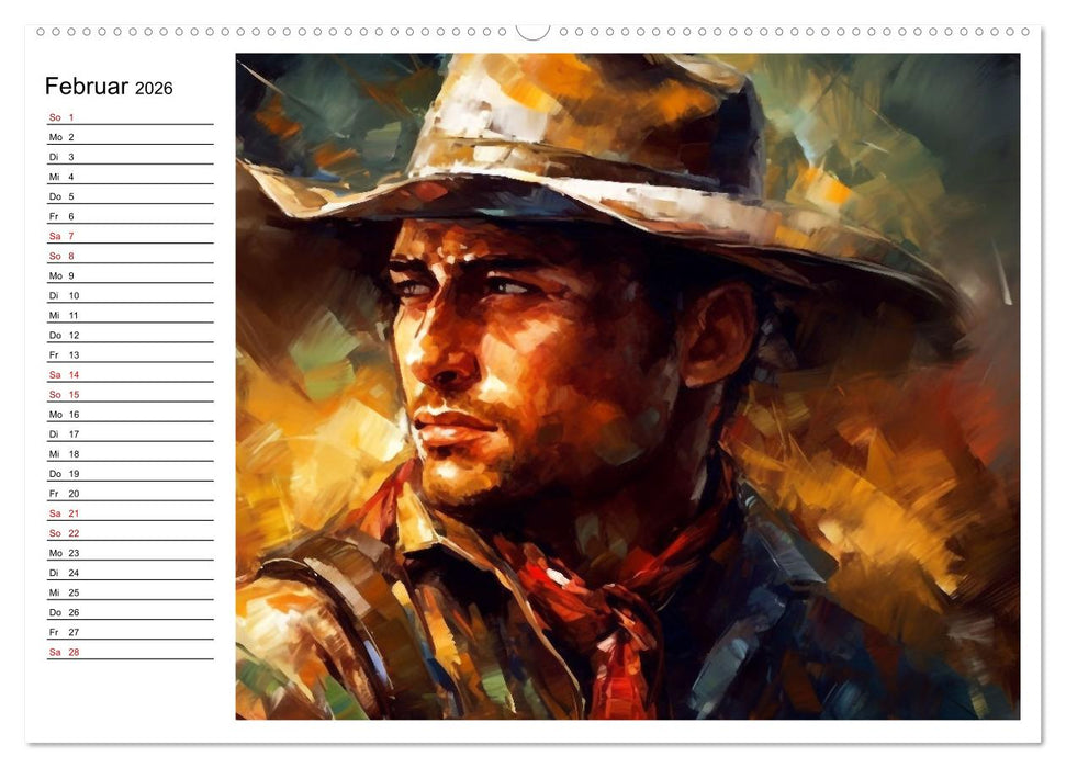 Vollkommen Männlich (CALVENDO Wandkalender 2026)