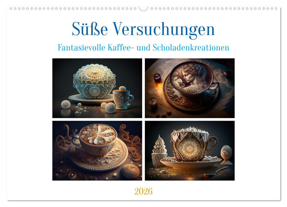 Süße Versuchungen (CALVENDO Wandkalender 2026)