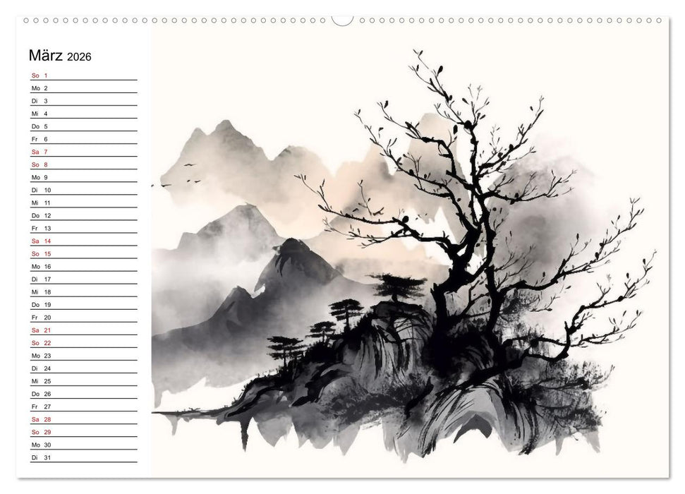 Inmitten der Ruhe (CALVENDO Wandkalender 2026)