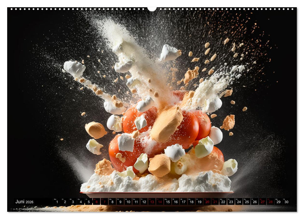 Italienische Gerichte (CALVENDO Wandkalender 2026)