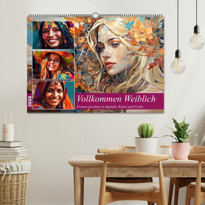 Vollkommen Weiblich (CALVENDO Wandkalender 2026)