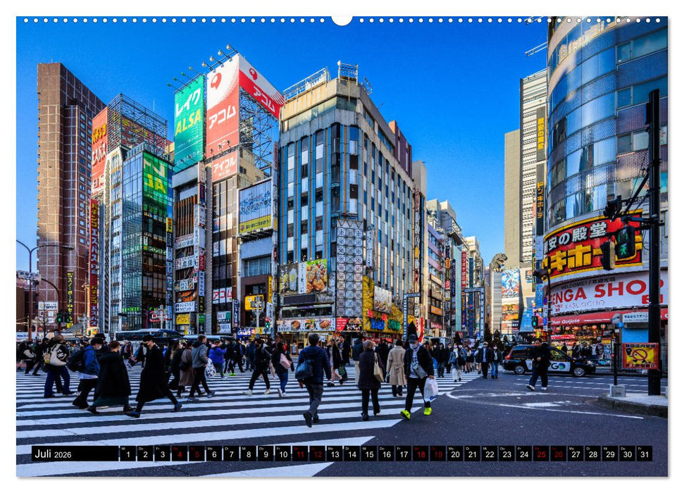 Japan - zwischen Tradition und Moderne (CALVENDO Premium Wandkalender 2026)