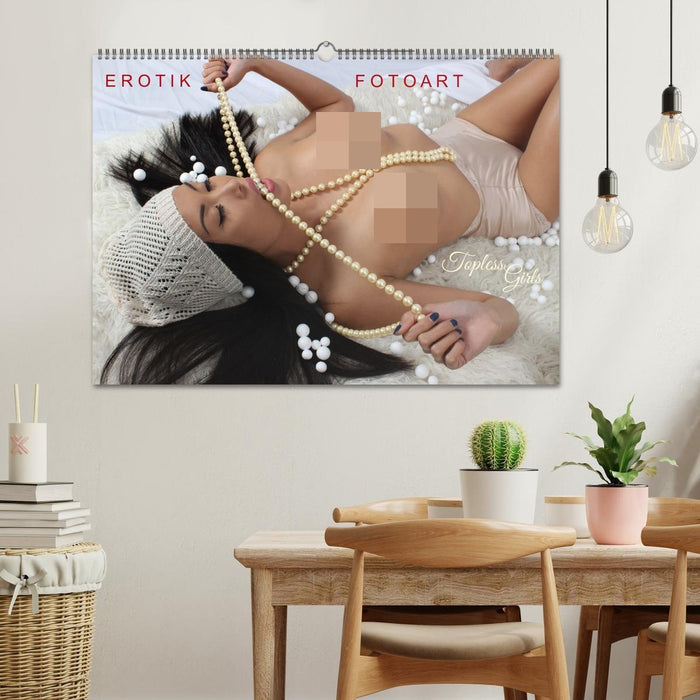 EROTIK FOTOART - Topless Girls (CALVENDO Wandkalender 2026)