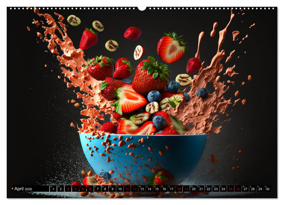 Müsli Frühstück (CALVENDO Wandkalender 2026)